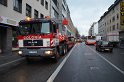 Stadtbus fing Feuer Koeln Muelheim Frankfurterstr Wiener Platz P172